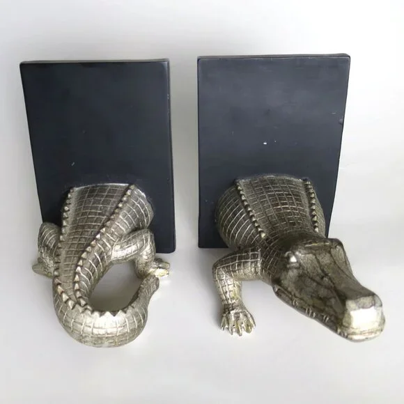 Alligator / Crocodile Bookends - Picture 5 of 9
